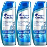 1001 Head & Shoulders Derinlemesine Temizlik Şampuan Yoğun Ferahlık Deniz Mineralleri 300 ml 3lü Pake