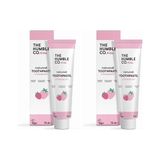 1001 Humble Toothpaste Kids Strawberry 75 ml Çocuklar Için Çilek Aromalı Doğal Diş Macunu 75 ml (Ta