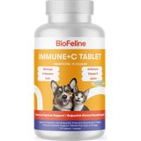 1001 Immune C Tablet ve Kedi ve Köpekler Için Bağışıklık Sistemi Desteği ve 75 Tablet