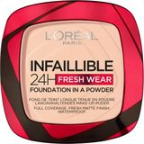 1001 Infaillible 24H Fresh Wear Pudra Fondöten 180 Rose Sand - TON