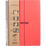 1001 Infinity Primary Serisi, A4, 7 Konulu (5 Kareli, 2 Çizgili) 210 Yaprak Pp Kapaklı Spiralli Defter, - ölçü - tip