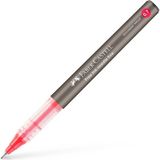 1001 Ink Roller Kalem 0.7, Kırmızı, Silinmez Kalıcı Mürekkep, Iğne Uçlu, Akıcı Yazım, Mürekk
