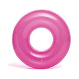 1001 Intex 59260 Şeffaf Renkli Simit 76 Cm, Su Sporları, Plaj Malzemesi, Şişme Ürün, Yüzme Aksesua