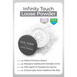 1001 Ipeksi Toz Pudra - Sabitleyici Etki Mat Bitiş - Loose Powder 01 Transparent