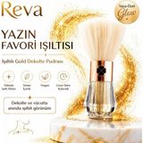 1001 Işıltılı Altın Simli Dekolte Vücut Pudrası - Gold Explosion For Decollete - Vegan & Temiz I� - ton