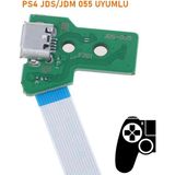 1001 Jds Jdm 050 055 USB Port & 12 Pın Flex Ps4 V3 Kollar Ile Uyumlu