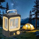 1001 Kamp Lambası Feneri Vintage Dimmer LED Kamp Feneri Suya Dayanıklı 18.650 1.500 Mah Açık Yürüy - secenek