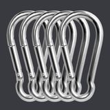 1001 Karabina Metal Bağlantı Elemanı, 6X60 Mm, 5 Adet
