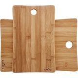 1001 Karaca Bamboo 2'li Bambu Kesme Tahtası 30/35 cm