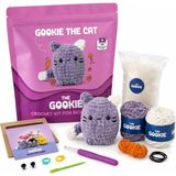 1001 Kedi Amigurumi Tığ Kiti Örgü Amigurumi Seti - 10 cm