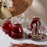 1001 Keyf-I Ala 18 Parça Çay Bardağı Seti 200 ml