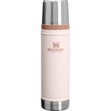 1001 Klasik Vakumlu Paslanmaz Çelik Termos 0,60 Lt (20 Oz) - Rose Quartz - 0 - 249 ml