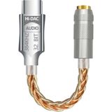 1001 Klasse Type-C - 3.5 ALC5686 Çip Hifi Dac Ses Kartı Kulaklık Kablosu (Usb Başlık) - Çok Renkli