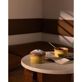 1001 Kleby 2'li Sufle Kabı - Koyu Bej - 10 cm