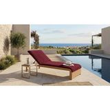 1001 KOBEHOME%100 Pamuk Şezlong Havlusu Bordo 75X200 cm - Çok Renkli - 0,6 x 19 x 29 cm