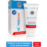 1001 Koku Karşıtı Ayak Bakım Kremi 50 ml (Gümüş Iyon Korumalı)
