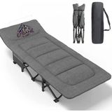 1001 Konfor Ultralight Kampet Portatif Kamp Yatağı Gri - 190X68X35CM - secenek