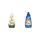 1001 Konsantre Çamaşır Yumuşatıcısı Vanilya 1200 ml 50 Yıkama 1 Adet ve Yumoş Extra Çamaşır Y - 0,25 gr