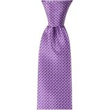 1001 Kravat Lila Desenli 8 cm Genişliğinde Kravat