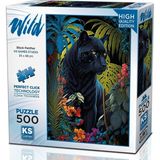 1001 Ks Games 500 Parça Kara Panter Puzzle