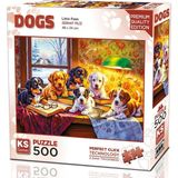 1001 Ks Games Sevimli Patiler Puzzle - 500 Parça - Little Paws - Serhat Filiz - 20091