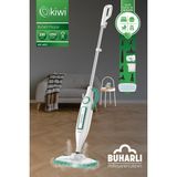 1001 KSC-4221 1250W Çok Fonksiyonlu Buharlı Mop ve Temizleyici - 10 Parça Aksesuar Setli Hijyenik Deze