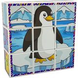 1001 Küpss Deniz Hayvanları 3D Manyetik Puzzle (9 Mıknatıslı Küp 6 Yapboz)