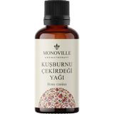 1001 Kuşburnu Çekirdeği Yağı 30 ml Soğuk Sıkım Saf ve Doğal (Rosehip Seed Oil)