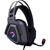 1001 Kyruse USB Oyun Kulaklığı - 7.1 Sanal Surround Ses, 53MM Sürücülere Sahip Kablolu Rgb LED Kula