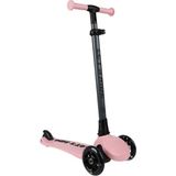 1001 Let's Ride 3 Tekerlekli Katlanabilir Işıklı Scooter Pembe - Ahşap