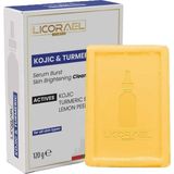 1001 Licorael Kojic & Turmeric Sabunu 120G – Cilt Aydınlatıcı Temizleyici Sabun, Limon Kabuğu Özl� - secenek