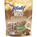 1001 Lifalif Ince Öğütülmüş Yulaflı Fındıklı, Kakao Çekirdekli, Kakaolu Müsli 250 G