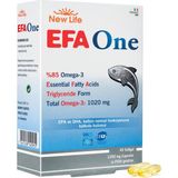1001 Life Efa One Balık Yağı 45 Kapsül - 1020MG Omega 3-580MG Epa - 390MG Dha | Tek Kapsülde 1020MG