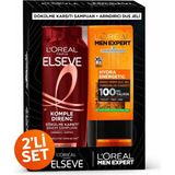 1001 Loreal Paris Men Expert Duş Jeli + Elseve Şampuan Kofre - 1 Parça