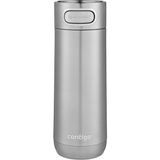 1001 Luxe Autoseal Termos Bardak 470 ml Gri - 100 ml