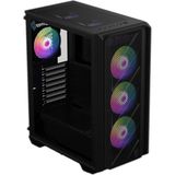1001 Mag Forge 140A B65 650W 80+ Bronze Tempered Glass Auto Rgb Siyah Atx Bilgisayar Kasası - secenek