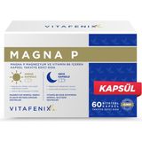 1001 Magna P Magnezyum Complex - Malat Sitrat Glisinat Taurat ve B6 ile Gece Gündüz Kapsül Magnezyum T - --