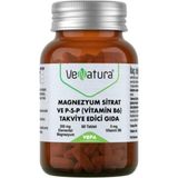 1001 Magnezyum Sitrat ve P-5-P (Vitamin B6) 60 Tablet Aromasız Renkli - secenek
