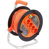 1001 Makaralı Uzatma Kablosu 3 * 1.5mm 20 Mt. Turuncu Kablo - secenek