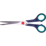 1001 Makas 7'' (18 Cm) Kumaş ve Kağıt Kesimi Plastik Saplı Çelik Ağızlı Makas - ölçü - tip