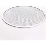 1001 Mallart® Alüminyum Pizza Pişirme Teli 33 cm - Çıtır Tabanlı Profesyonel Pizza Tepsisi, Delikl
