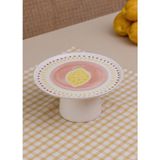 1001 [marka] Italian Summer Ayaklı Servis Tabağı 10X19 cm - 0 - 249 ml