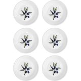 1001 [marka] Olivos Yemek Tabağı 6lı Set 20 cm OVS0011 - seçenek