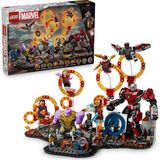 1001 Marvel Avengers: Endgame Son Savaş 76323-10 Yaş ve Üzeri Kız ve Erkek Çocukları Için Kaptan A