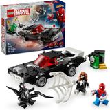 1001 Marvel Örümcek Adam, Venom Arabasına Karşı 76309-7 Yaş ve Üzeri Çocuklar Için Araç ve Mini