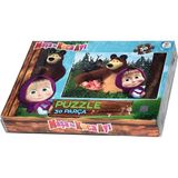 1001 Maşa Ile Koca Ayı 30 Parça Puzzle