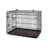 1001 Metal Kedi Köpek Kafesi Siyah 77X47X55CM