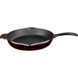1001 Metal Premium Serisi - Döküm Kızartma Tavası, Yuvarlak, 28 Cm, Majolik Mor - secenek