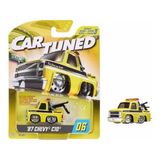 1001 Mgae Cartuned S3 1987 Chevy C10 Sarı Çekici Araba, Diecast Koleksiyon Arabası, Metal Gövde, Çok - SECENEK