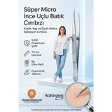 1001 Micro Ince Uçlu Batık ve Milia Cımbızı - Paslanmaz Çelik Hassas Kirpik, Kaş ve Siyah Nokta E - ton